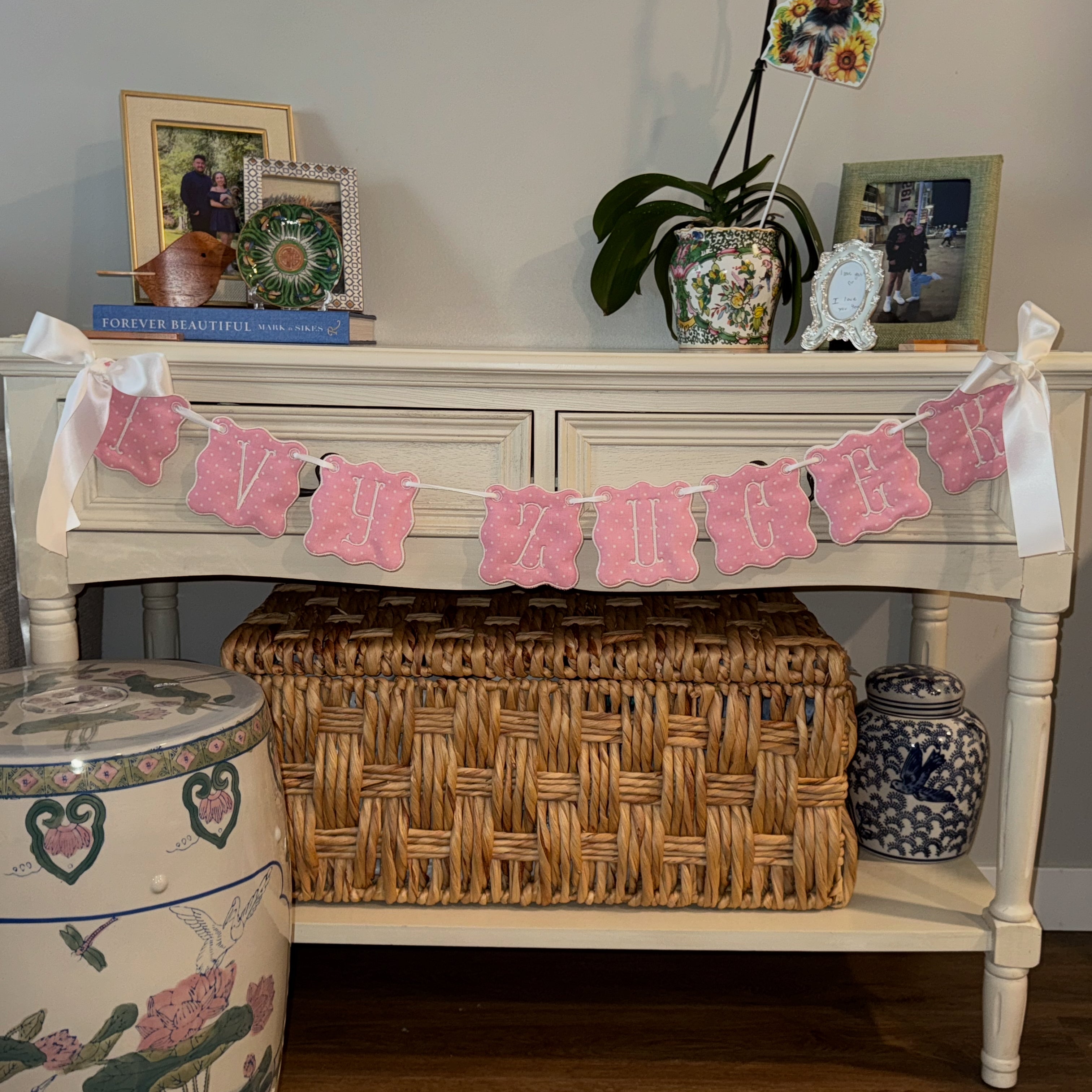 Custom Appliqué Banner