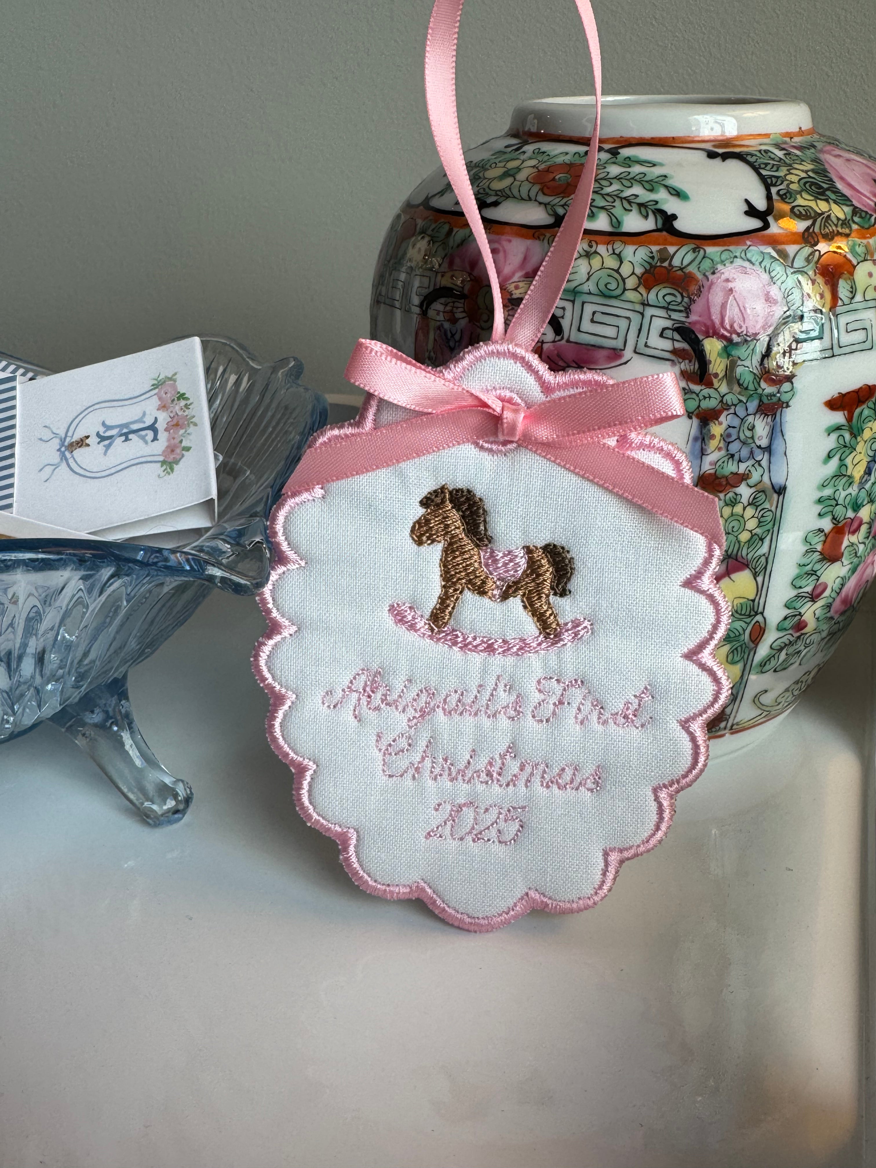 Heirloom Baby's First Ornament