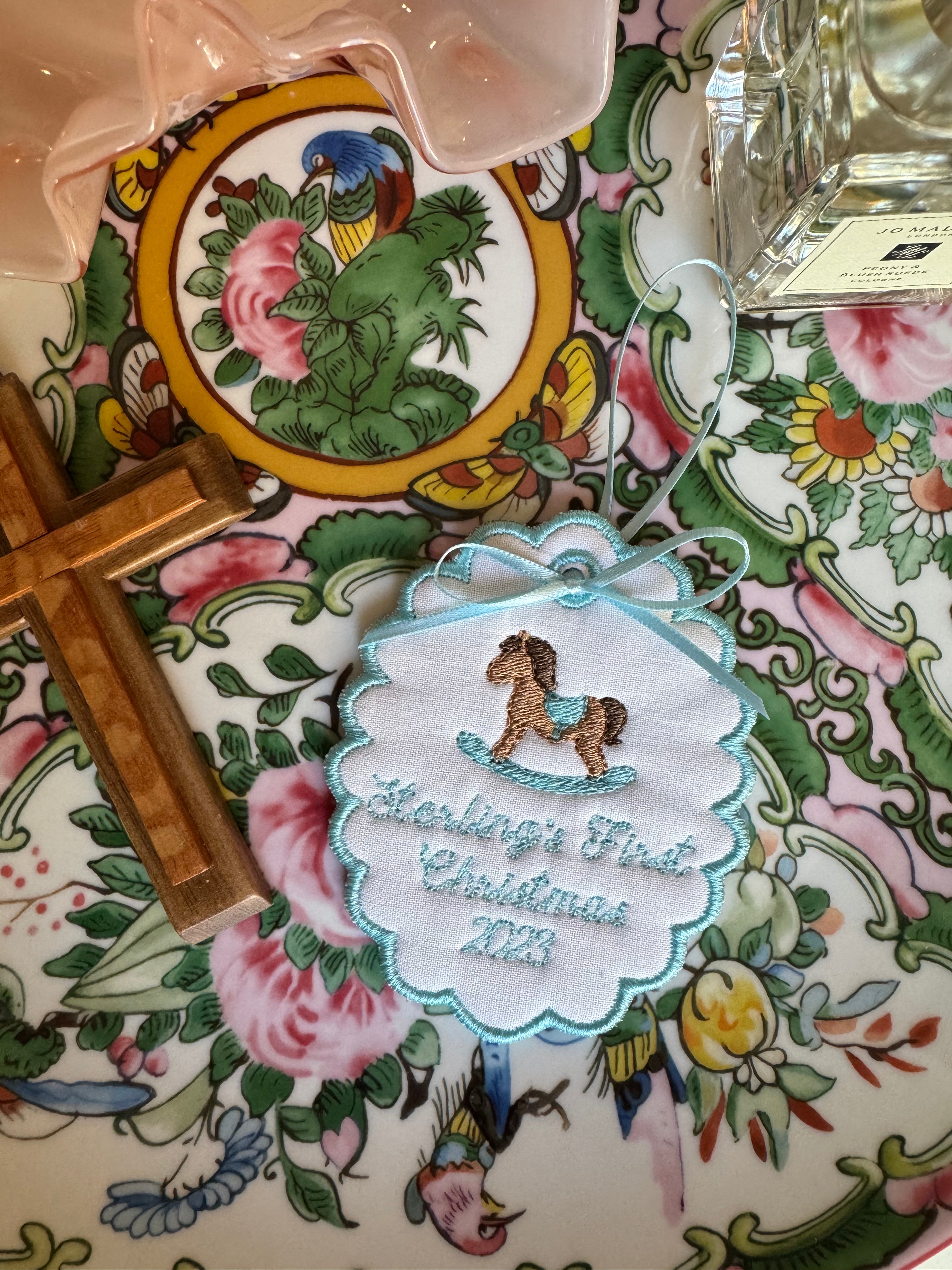 Heirloom Baby's First Ornament