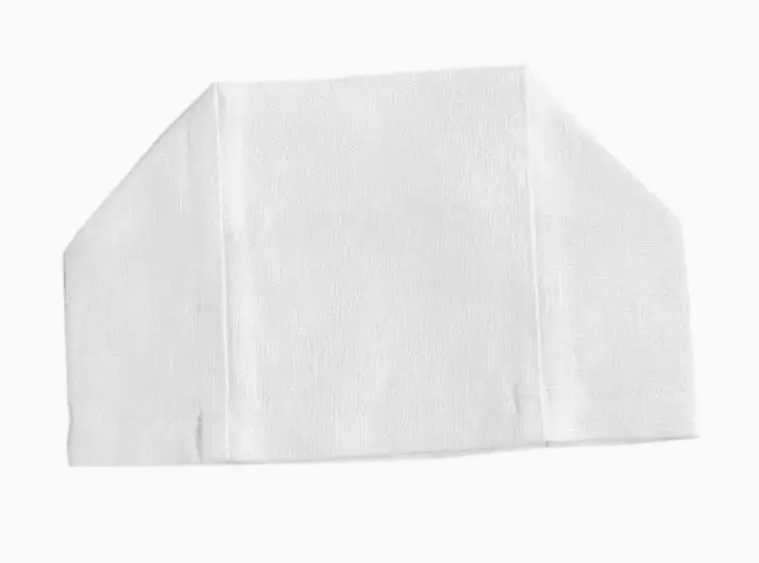 Monogrammed Appliqué Tissue Box Cover