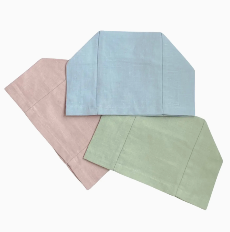 Monogrammed Appliqué Tissue Box Cover