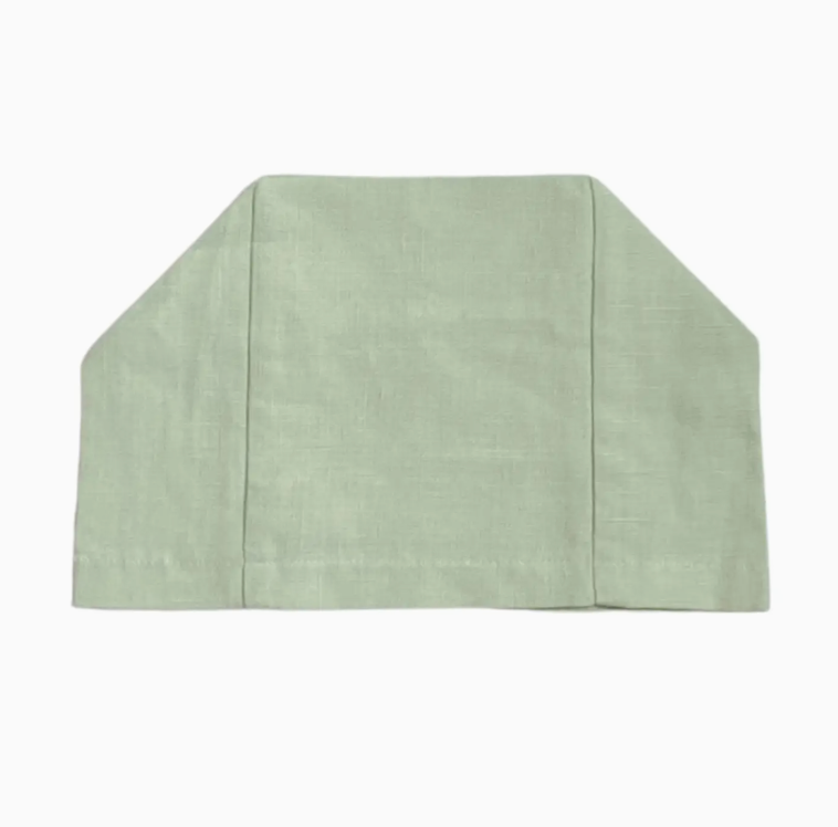 Monogrammed Appliqué Tissue Box Cover